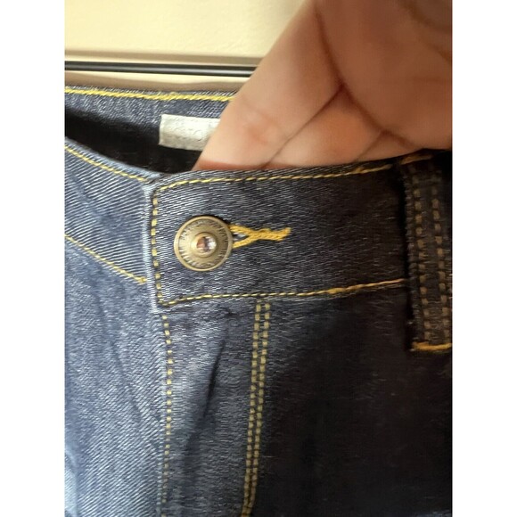 Boston Proper Distressed Studded Jeans Size 10 Embellished Excellent Condition - Picture 10 of 14